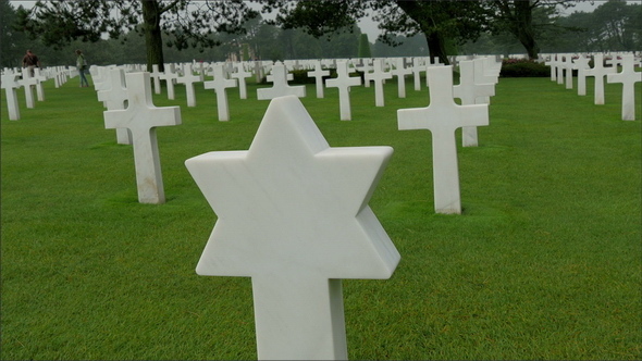 One of the Star Tomb from the Normandy Cemetery alt