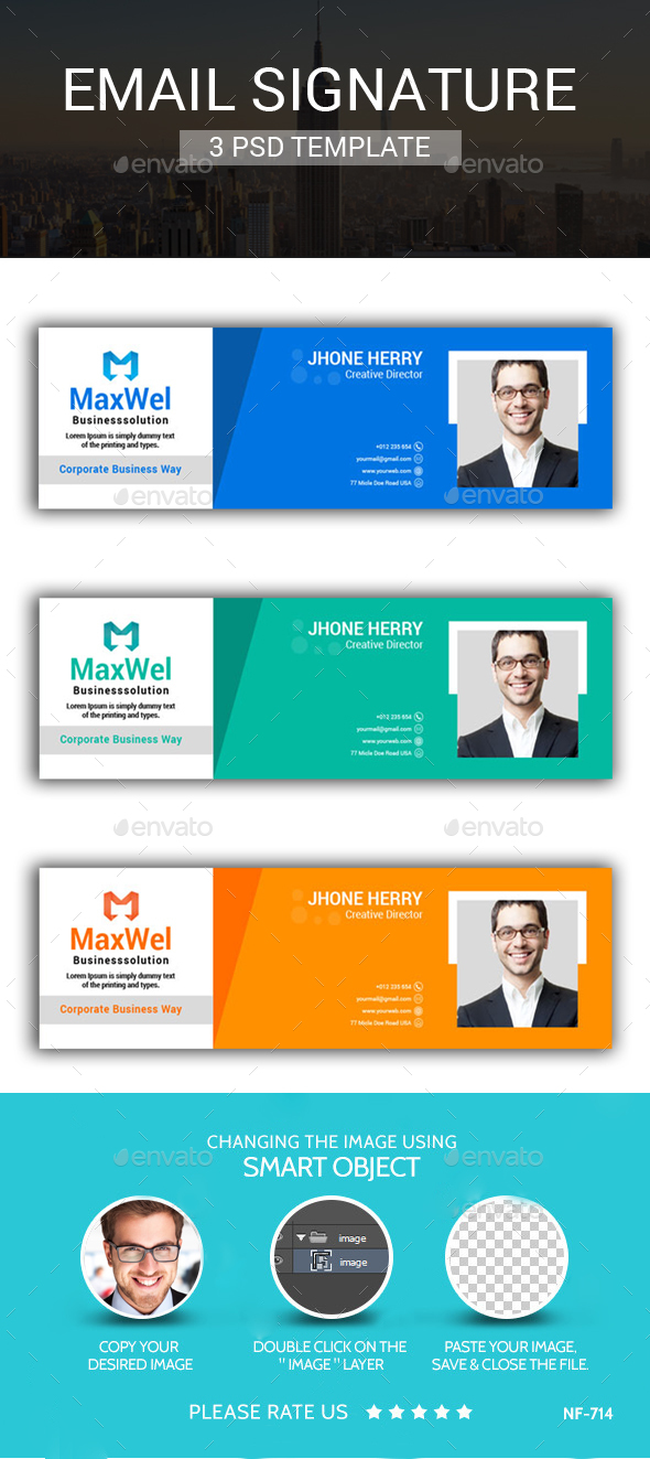 Custom Email And Signature Web Elements From Graphicriver Page 2