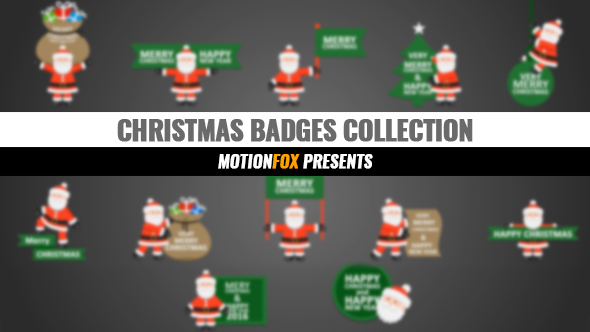 Christmas Badges Collection alt