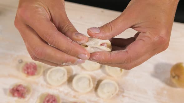 Making Traditional Russian Dumplings