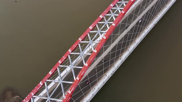 Top View of the Rope Bridge