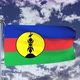 New Caledonia Flag Waving 4k - VideoHive Item for Sale