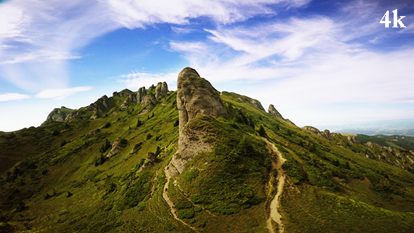 Cinematic Rock Mountains