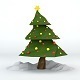 Low Poly Christmas Tree - 3DOcean Item for Sale