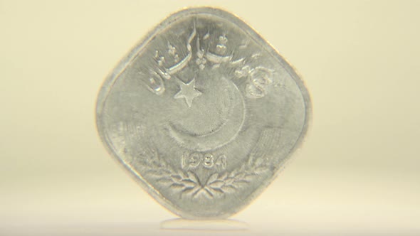 Pakistan One Rupee Coinage