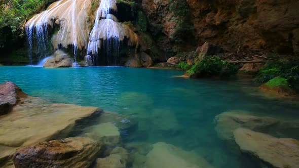 Khor Louang Waterfall In Lamphun Thailand 4