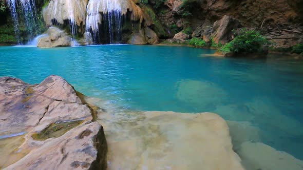 Khor Louang Waterfall In Lamphun Thailand 6