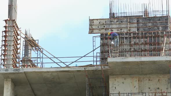 Labor Working In Construction Site 2 alt