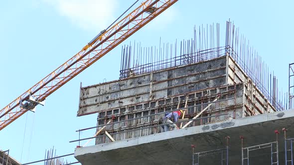 Labor Working In Construction Site 5