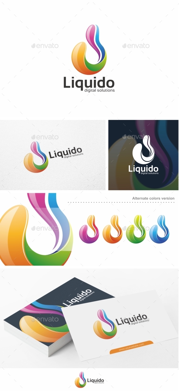 Liquido - Logo Template