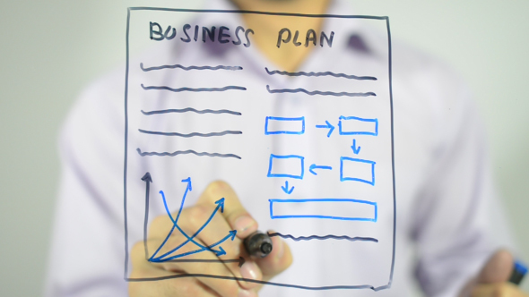 Business Plan, Concept Illustration