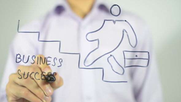 Business Success, Concept Illustration alt