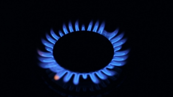 Blue Gas Flame