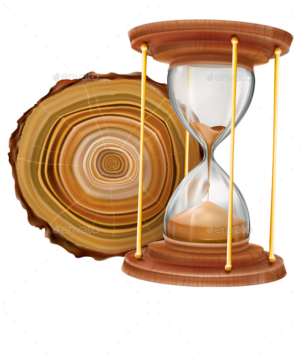 Annual Tree Rings and Hourglass