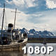 Historic Shipwreck in Ushuaia Harbor - VideoHive Item for Sale