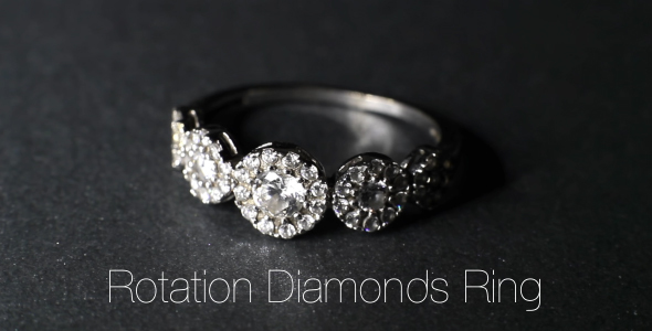 Rotation Diamonds Ring 10