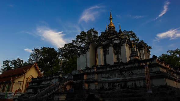 Time Labs Thai Pagoda In Temple