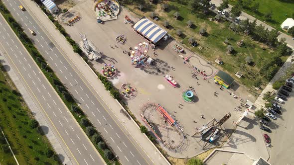 aerial amusement park