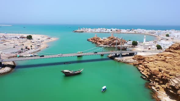 Sur Bridge Shoot by Drone, Oman