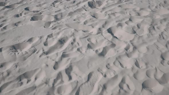 Sand desert surface. Sand Dunes .Wild nature scenic landscape