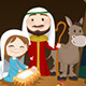 Christmas Jesus Birth - GraphicRiver Item for Sale