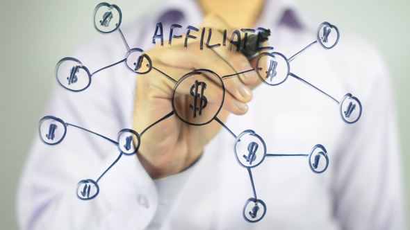 Affiliate , Concept Illustration alt