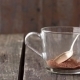 Glass Cup Of Hot Chocolate With Vintage Silver - VideoHive Item for Sale