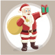 Santa Claus Character Set for Christmas - GraphicRiver Item for Sale