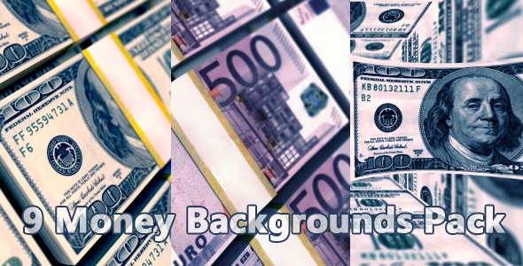 9 Money Backgrounds Pack	