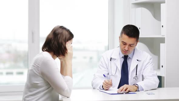 Doctor And Young Woman Meeting At Hospital 6 alt
