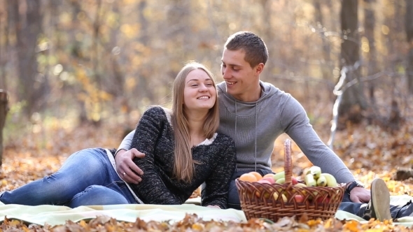 Couple On Nature