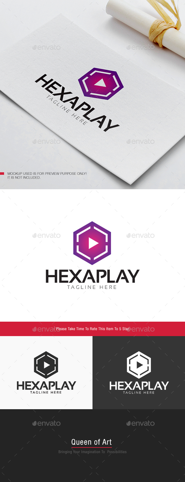 Hexa Play Logo