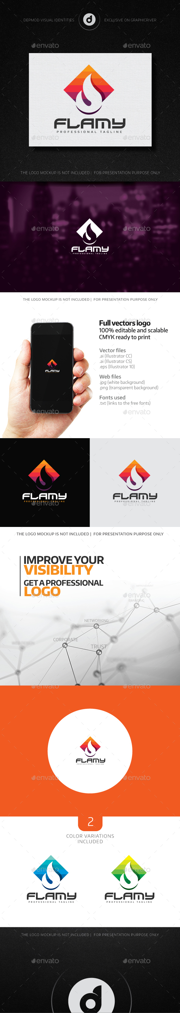 Flamy Logo