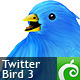Twitter Bird 3 - GraphicRiver Item for Sale