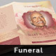 Rose Funeral Program Template - GraphicRiver Item for Sale