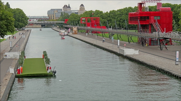 The Long River of the City Paris