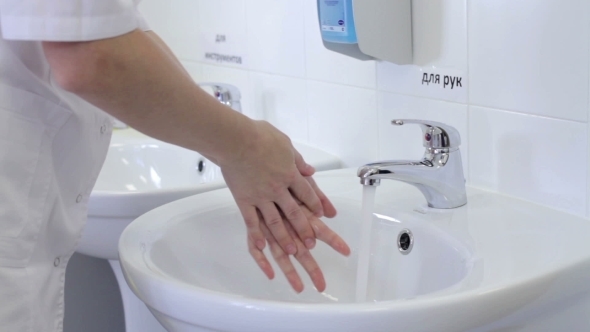 Nurse Washing Hands