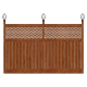 Wooden Fence with Lights - 3DOcean Item for Sale