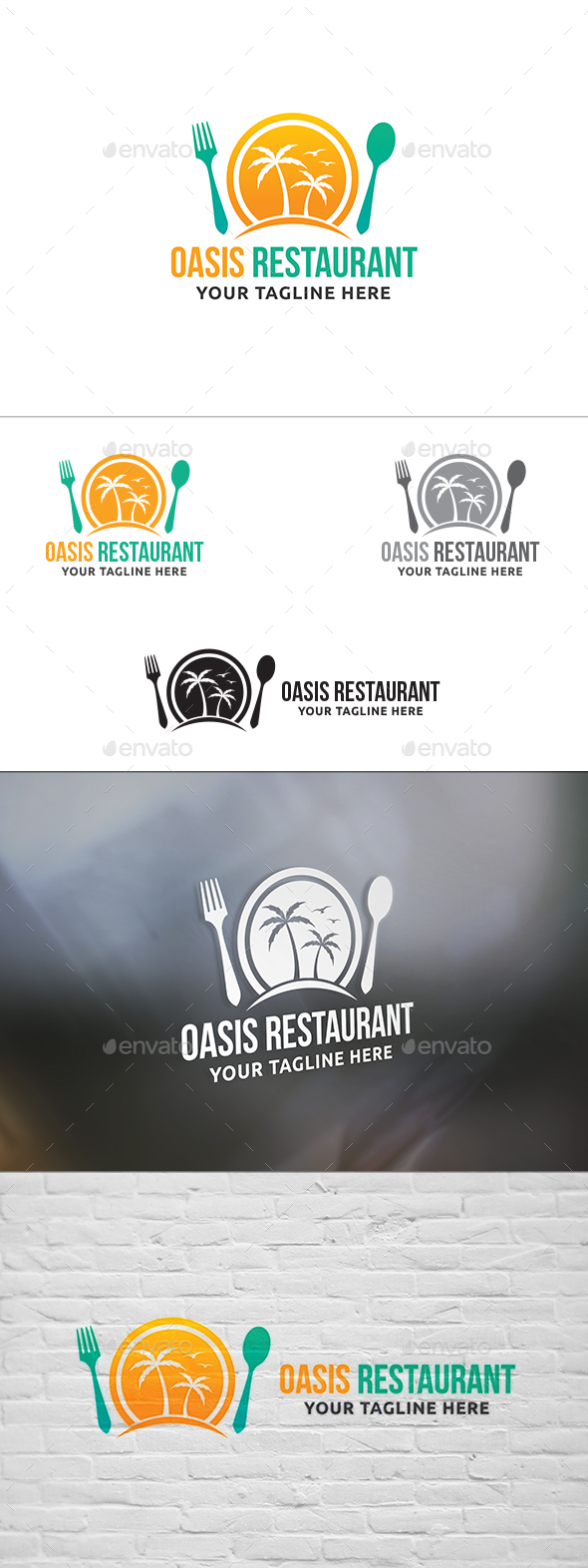 Restaurant Logo Templates from GraphicRiver