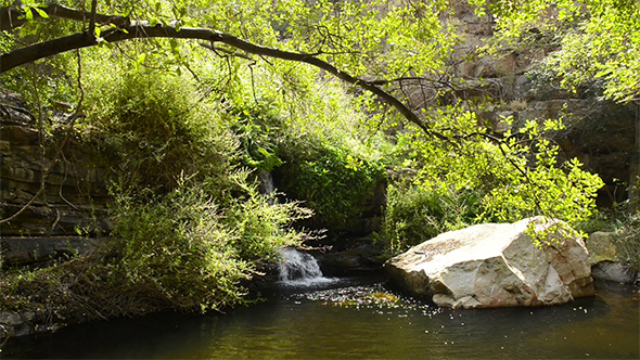 Botswana Waterfall