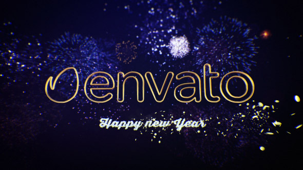 Christmas New Year Logo 