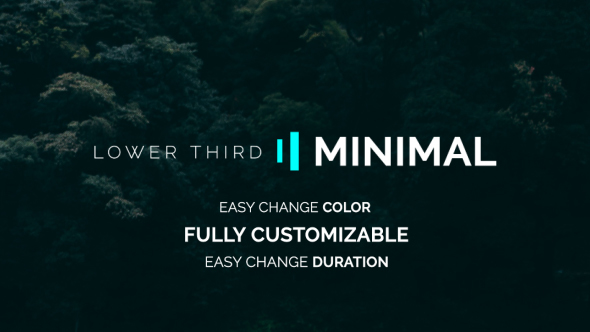 Minimal Lower Third alt