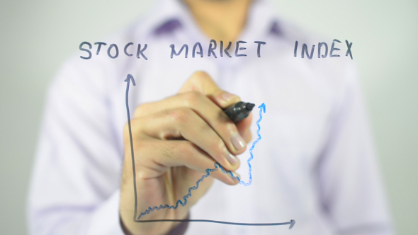 Stock Market Index, Graph Illustration