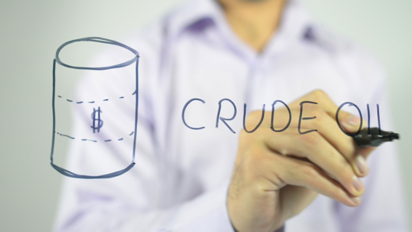 Crude Oil Concept Illustration