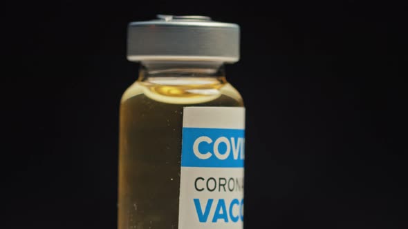 Concept of a Coronavirus COVID-19 Vaccine.