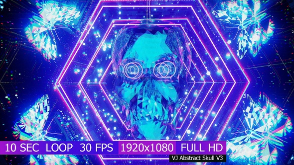 Vj Abstract Skull V3 alt