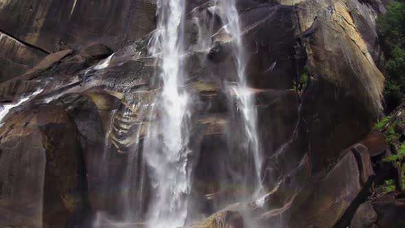 Yosemite Vernal Falls Slow Motion