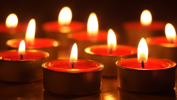 Candles Red