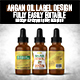 Argan Oil Bottle Label - GraphicRiver Item for Sale