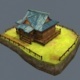 house low-poly for games - 3DOcean Item for Sale
